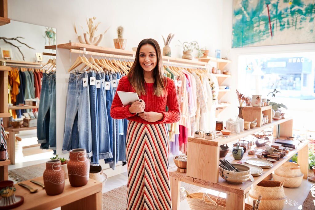 Clothing retail store